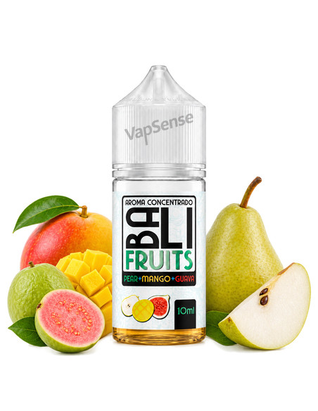 Pear Mango Guava Longfill Bali Fruits Kings Crest botellas de 30ml