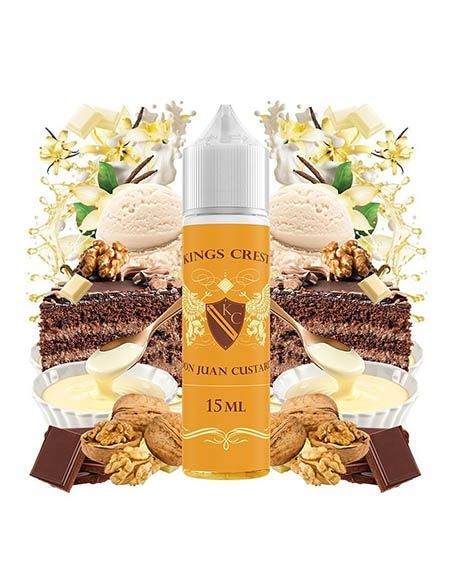 Aroma Don Juan Custard - Kings Crest Longfill 60ml