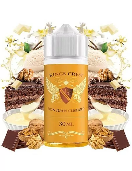 Aroma Don Juan Custard - Kings Crest Longfill 120ml