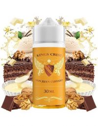 Aroma Don Juan Custard - Kings Crest Longfill 120ml