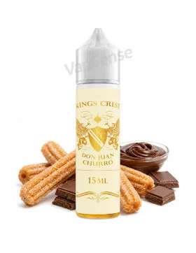 Don Juan Churro Longfill Kings Crest botella de 60ml