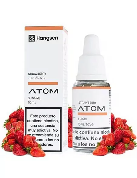 Hangsen Atom Strawberry 10ml – E-líquido Sabor Fresa
