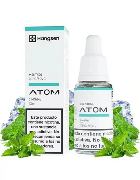 Hangsen Atom Mentol 10ml – E-líquido Menta Intensa