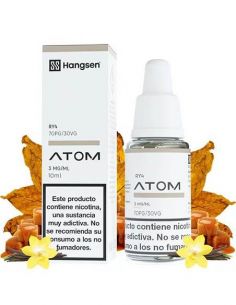 Hangsen Atom RY4 10ml – E-líquido Tabaco Vainilla Caramelo