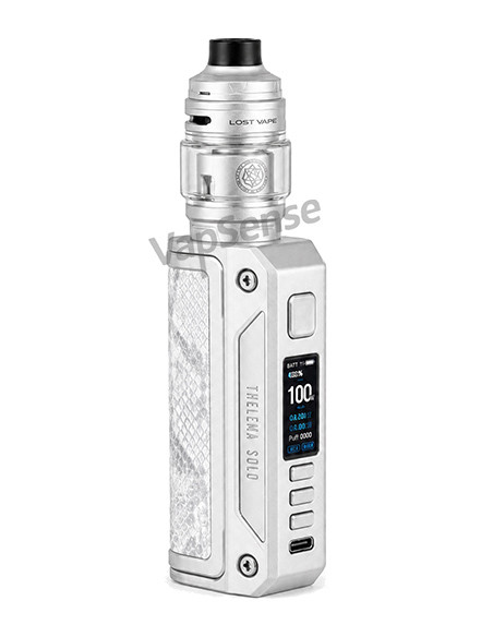 Lost Vape Thelema Solo Kit color Alluring Silver