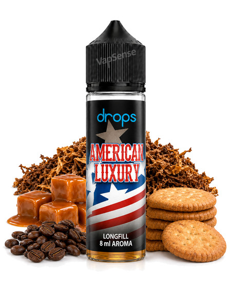 American Luxury Longfill Drops botellas de 60ml
