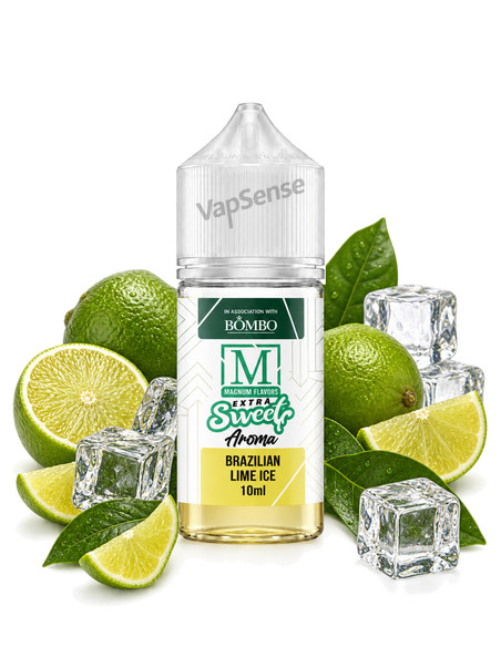 Brazilian Lime Ice Longfill Magnum Vape Extra Sweet botella de 30ml