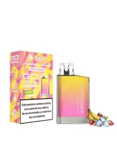 Vaper Desechable Fresa y Banana 20mg - BalMY Go Crystal