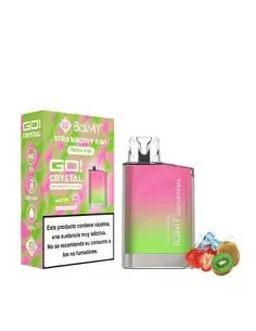 Vaper Desechable Fresa y Kiwi 20mg - BalMY Go Crystal