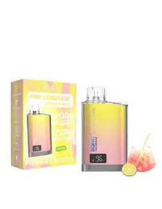 Vaper Desechable Pink Lemonade sin nicotina - BalMY Power Crystal 8000