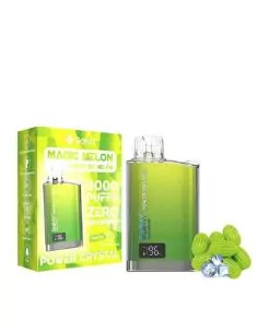 Vaper Desechable Magic Melon sin nicotina - BalMY Power Crystal 8000