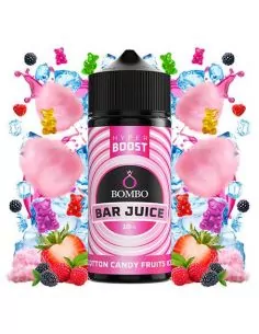 Aroma Longfill 120ml Cotton Candy Fruits Ice - Bombo Bar Juice Hyper Boost