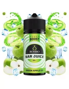 Aroma Longfill 120ml Green Apple Ice - Bombo Bar Juice Hyper Boost