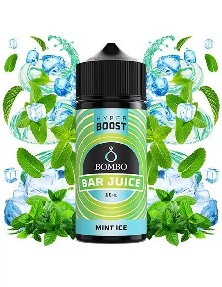 Aroma Longfill 120ml Mint Ice - Bombo Bar Juice Hyper Boost