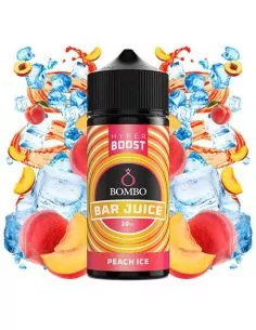 Aroma Longfill 120ml Peach Ice - Bombo Bar Juice Hyper Boost
