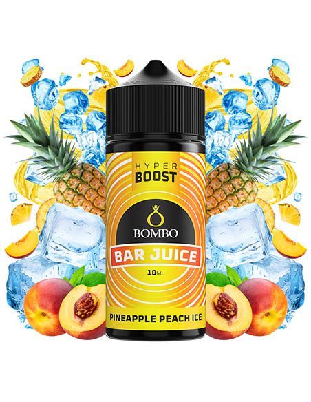 Aroma Longfill 120ml Pineapple Peach Ice - Bombo Bar Juice Hyper Boost