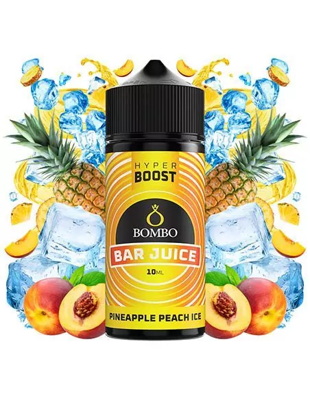 Aroma Longfill 120ml Pineapple Peach Ice - Bombo Bar Juice Hyper Boost
