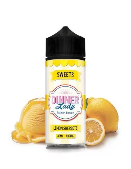 Aroma Longfill Lemon Sherbets 120ml - Dinner Lady