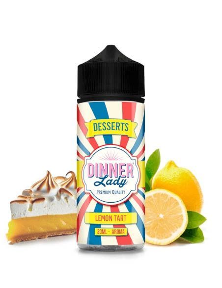 Aroma Longfill Lemon Tart 120ml - Dinner Lady