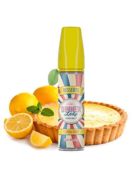 Aroma Longfill Lemon Tart 60ml - Dinner Lady
