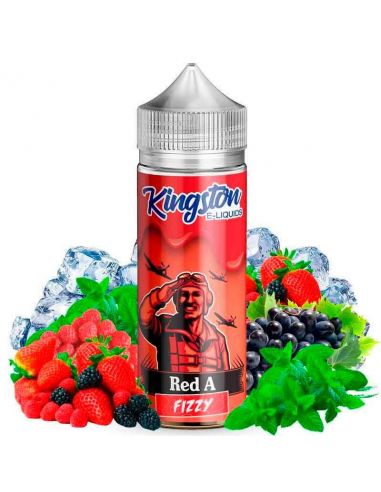 Red A Fizzy 100ml Kingston E-liquids