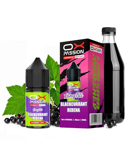 Aroma Longfill Blackcurrant Rebena 30ml - Oxva Ox Passion