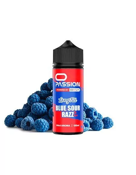 Aroma Longfill Blue Sour Razz 120ml - Oxva Ox Passion