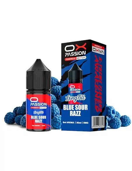 Aroma Longfill Blue Sour Razz 30ml - Oxva Ox Passion