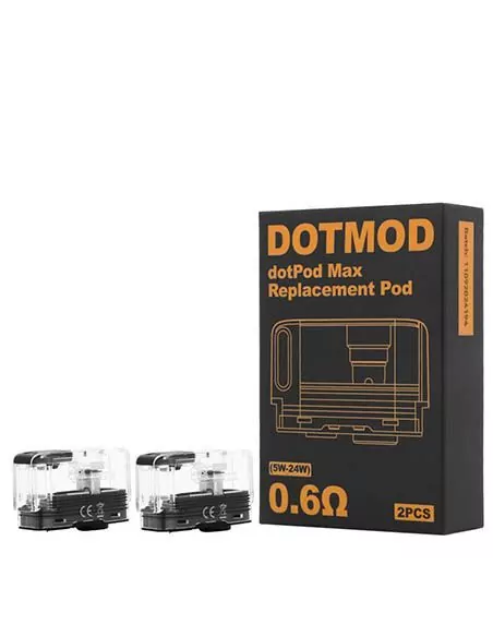 Cartuchos DotPod Max (2pcs) 0.6 ohm - Dotmod