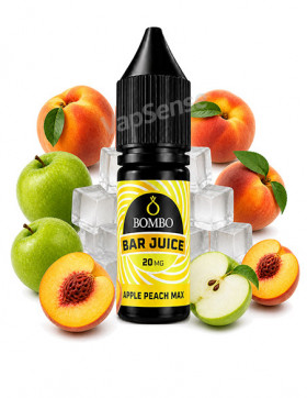 Apple Peach Max 10ml Bombo Bar Juice Salts