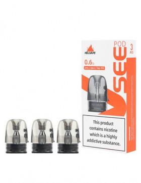 Recambio Pod Vsee (Pack de 3) 0.6ohm - Hellvape