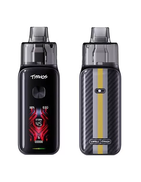 Pod Kit Typhos Pro 3000mAh Negro - Uwell