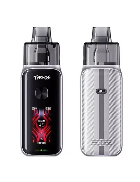 Pod Kit Typhos Pro 3000mAh Plata - Uwell