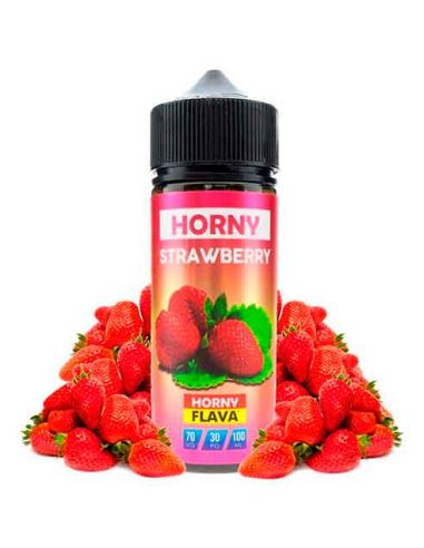 Strawberry 100ml Horny Flava