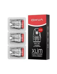 Cartucho Pod Xlim Top Fill V3 (3pcs) 0.4 ohm - Oxva