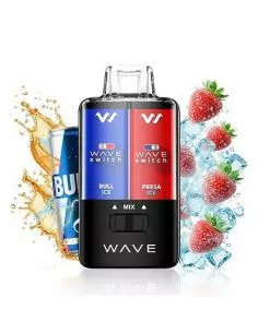 Vaper Desechable Fresa Ice Bull Ice 40000puffs - Bud Vape Wave Switch