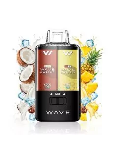 Vaper Desechable Piña Ice Coco Ice 40000puffs - Bud Vape Wave Switch
