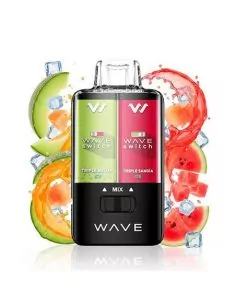 Vaper Desechable Triple Sandía Ice Triple Melon Ice 40000puffs - Bud Vape Wave Switch