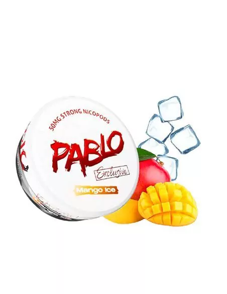 Bolsas de Nicotina Mango Ice 50mg - Pablo Exclusive