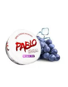 Bolsas de Nicotina Uva Ice 50mg - Pablo Exclusive