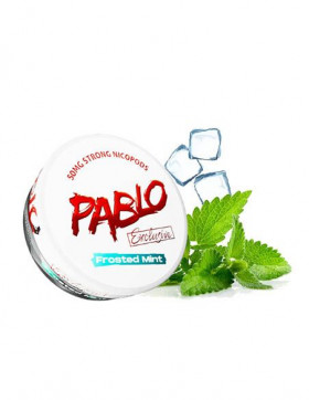 Bolsas de Nicotina Menta Ice 50mg - Pablo Exclusive