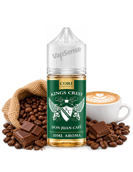 Don Juan Café Longfill Kings Crest Core Edition botellas de 30ml