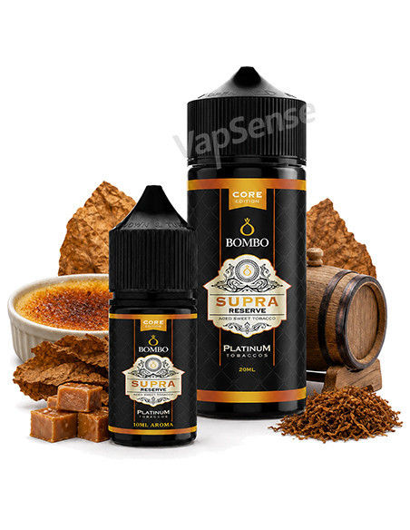 Aroma Longfill Supra Reserve 30ml - Platinum Tobaccos by Bombo Core Edition