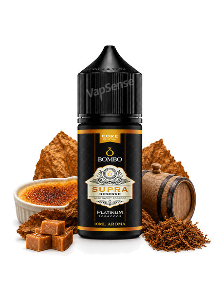 Supra Reserve Longfill Bombo Platinum Tobaccos Core Edition botellas de 120ml