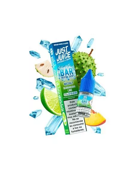 Sales Guanabana Lime 10ml 10mg 20mg - Just Juice Below Zero
