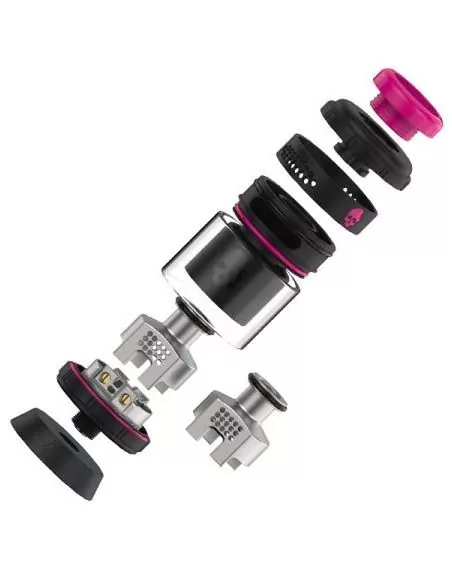 Atomizador RTA Bonza Pro Black Pink Edición Limitada - Thunder Cloud x Vaping Bogan