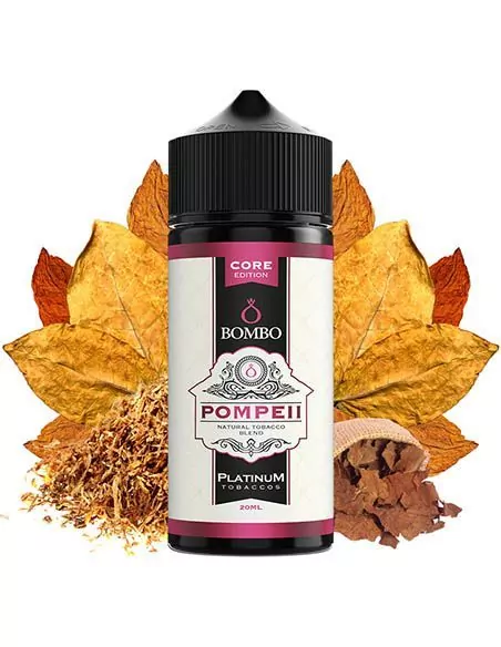 Aroma Longfill Pompeii 120ml - Platinum Tobaccos by Bombo Core Edition