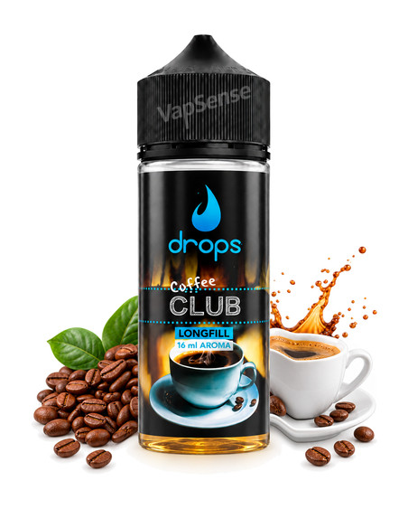 Coffee Club Longfill Drops Genesis botella de 120ml