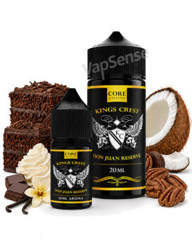Don Juan Reserve Longfill Kings Crest Core Edition botellas de 30ml y 120ml