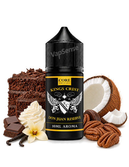 Don Juan Reserve Longfill Kings Crest Core Edition botellas de 30ml